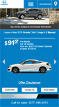 Mobile Screenshot of billpagehondaoffers.com